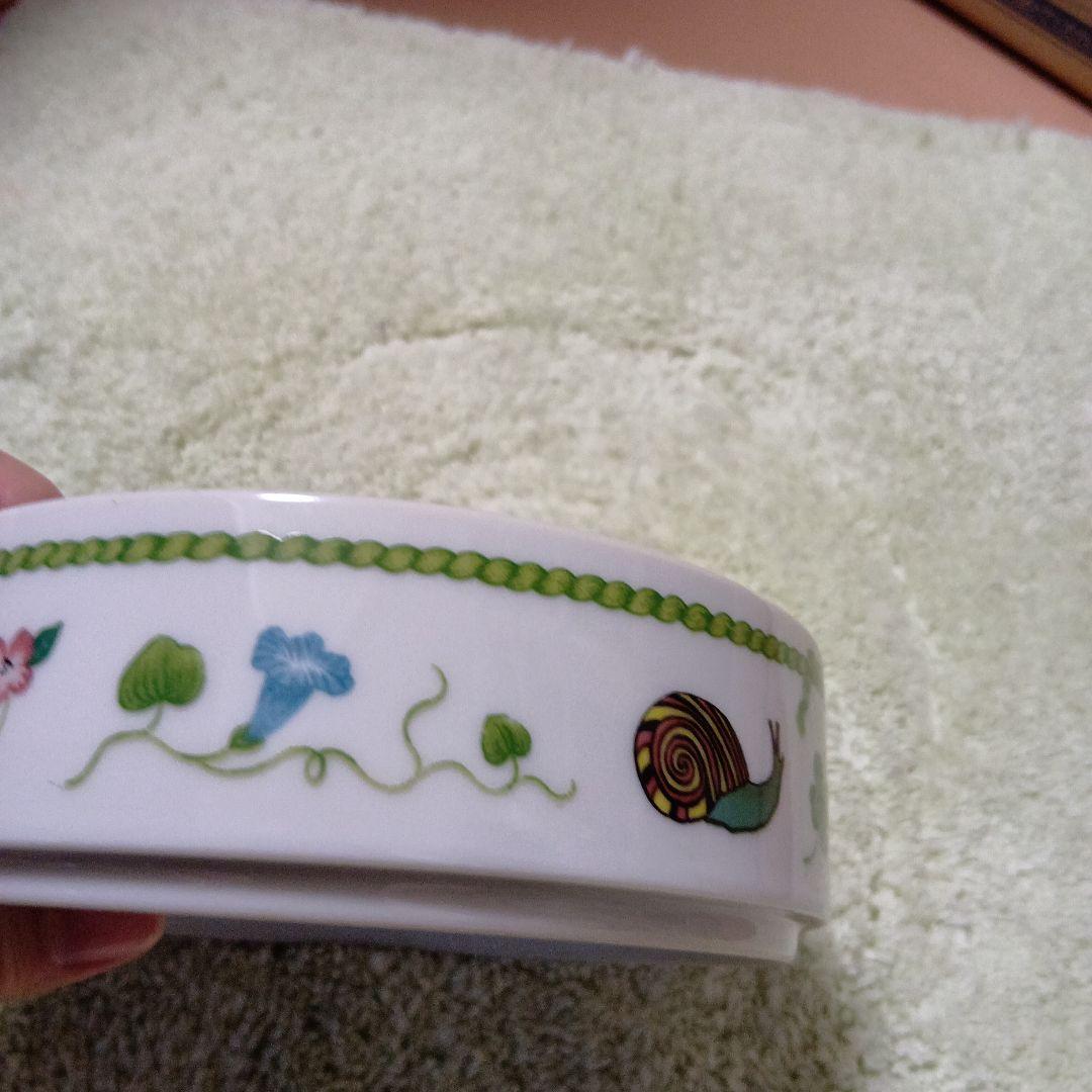 動物イラストの陶器皿　リンチェイス