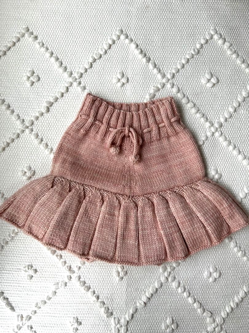 misha & puff skating pond skirt 4Y ピンク