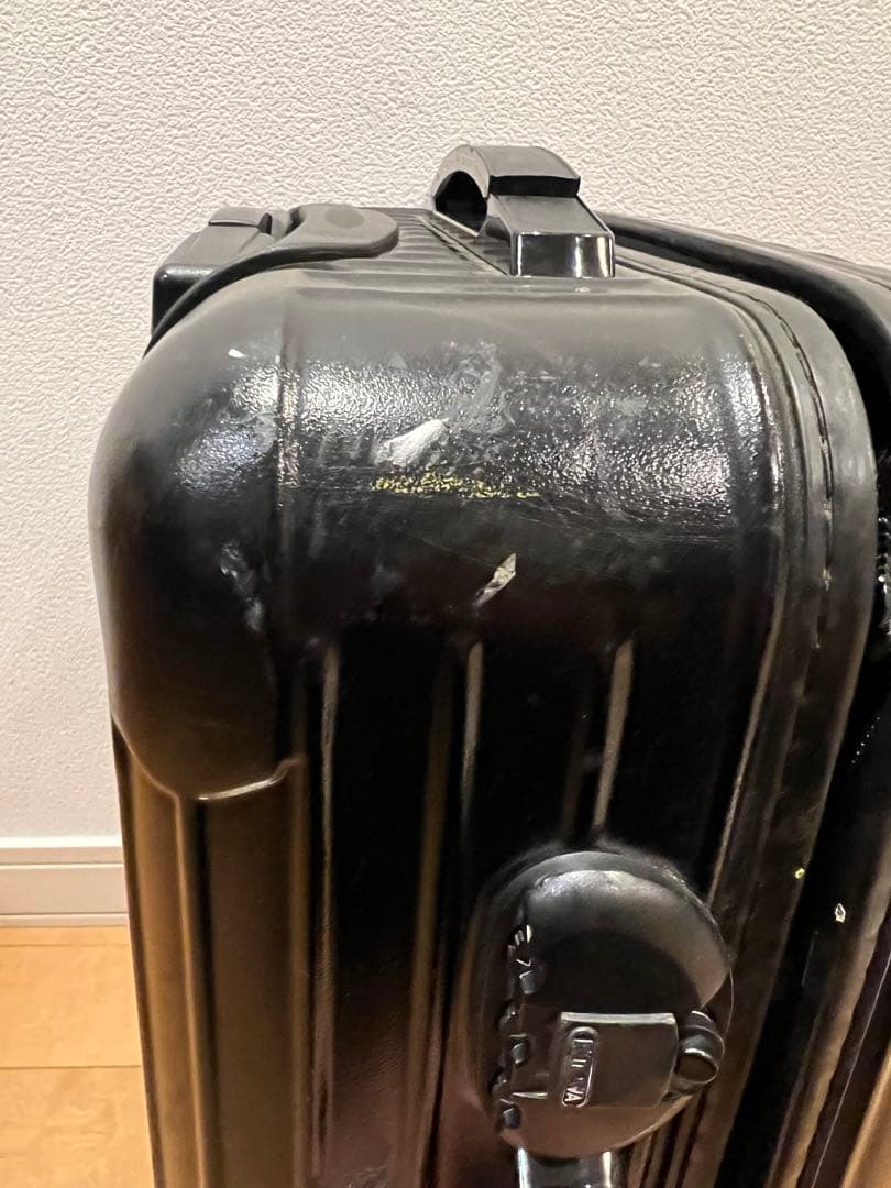 RIMOWA リモワ サルサ 2輪 機内持ち込み 32L ブラック 使用感あり