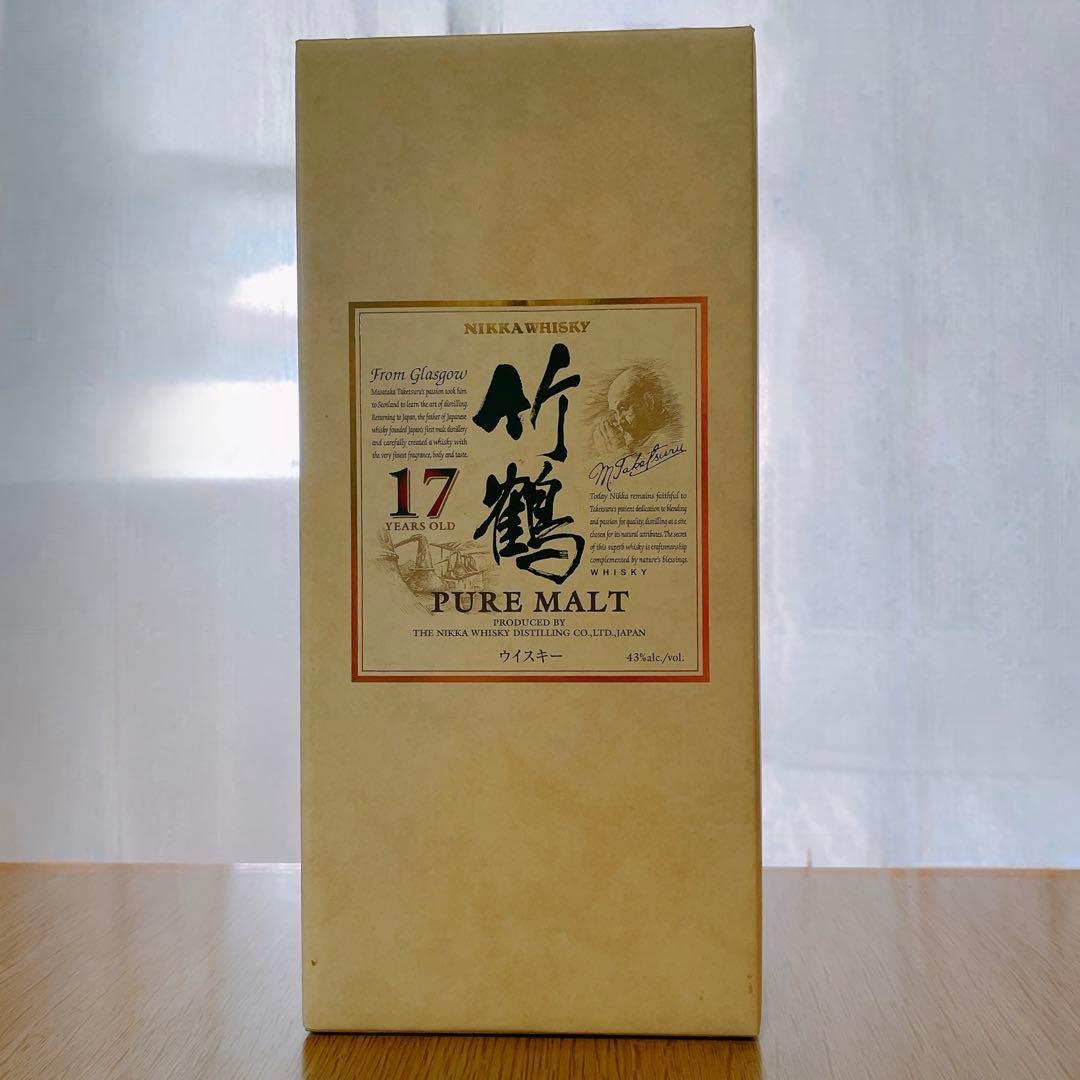 WWA2012 受賞記念ラベル 竹鶴 17年 ピュアモルト 化粧箱付