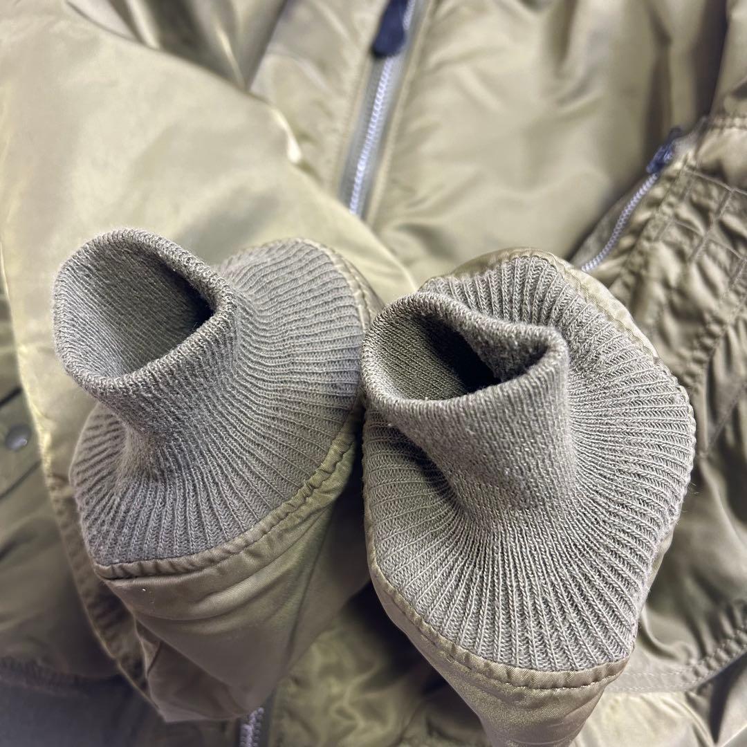 【USA製】90s アルファインダストリーズ MA-1 グランドクルー L