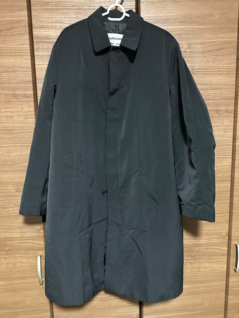 美品　ANCOR アンカー　ステンカラーコート　1LDK キルティング　黒色