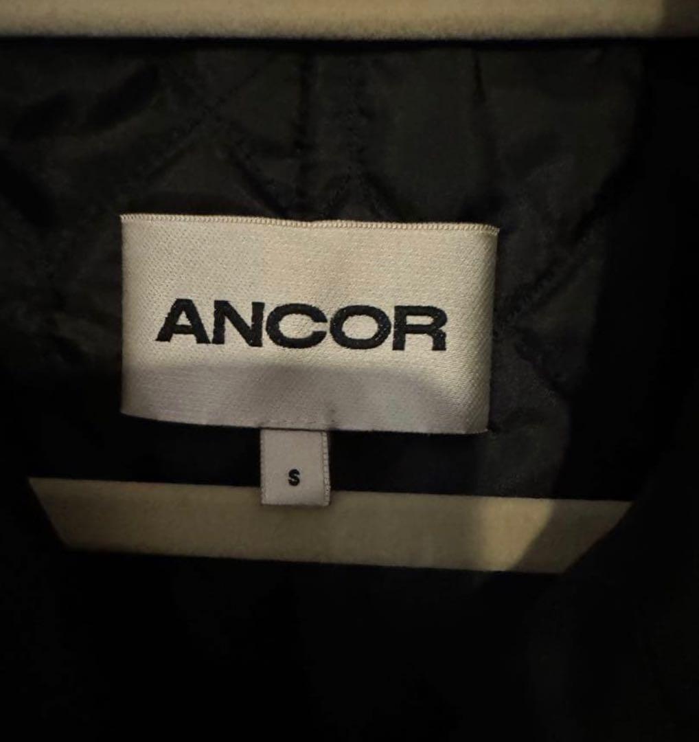 美品　ANCOR アンカー　ステンカラーコート　1LDK キルティング　黒色