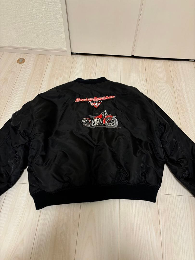 Harley-Davidson MA-1 フライトジャケット 黒
