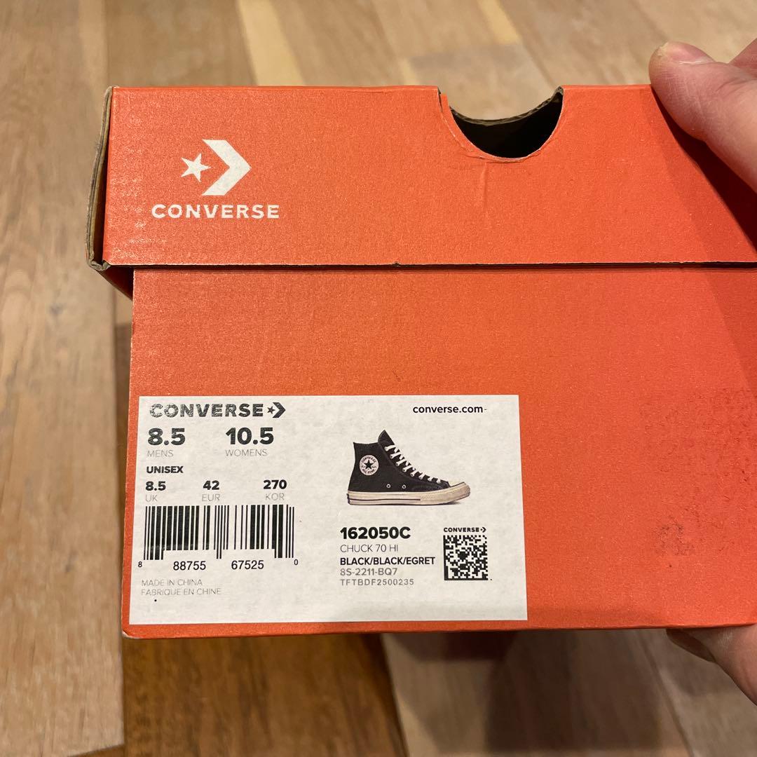 チャックテイラー　コンバース　ct70 CT70