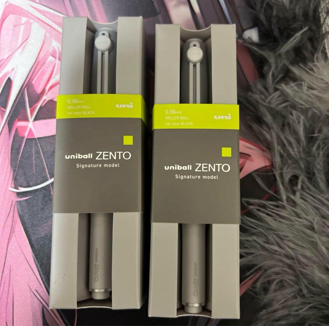 uniball ZENTO シグニチャーモデル ユニボールゼント シルバー