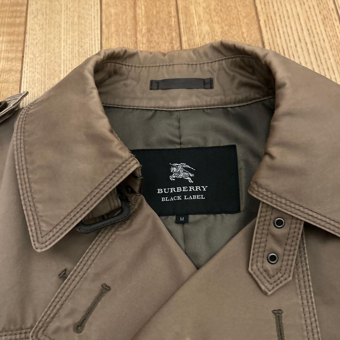 BURBERRY BLACK LABEL ベージュ　トレンチコート Mサイズ