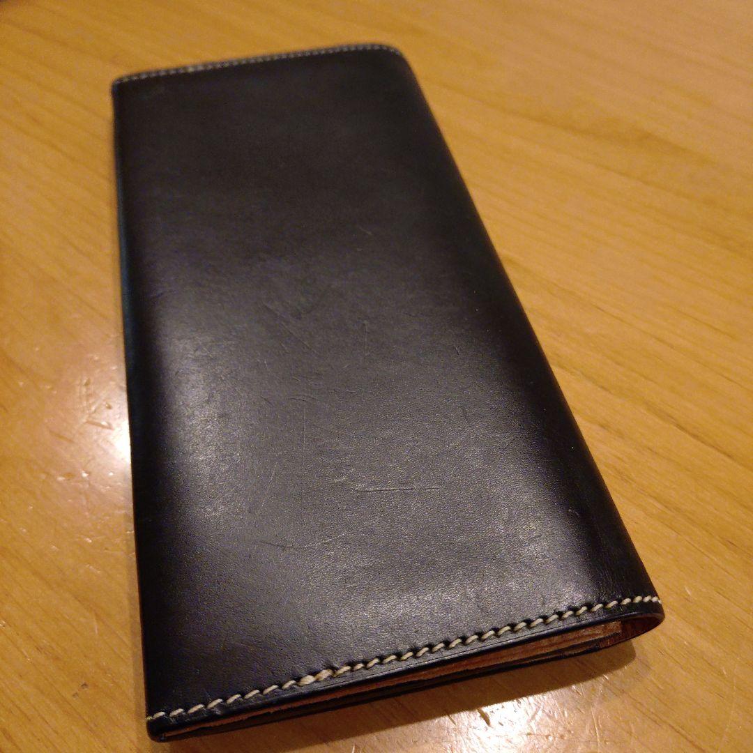 万双ブライドル 長財布　小銭入付　ブラック