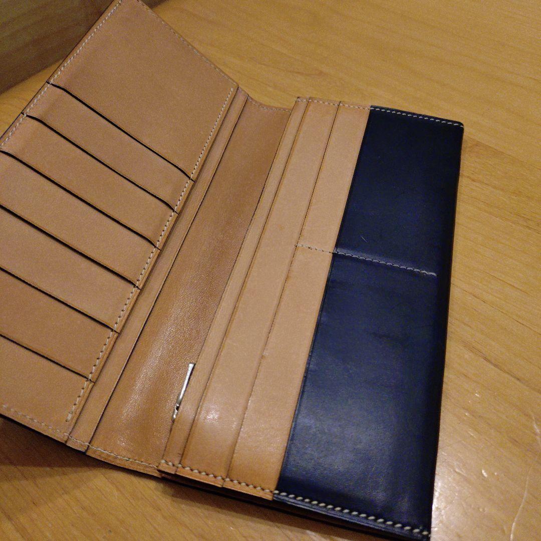 万双ブライドル 長財布　小銭入付　ブラック