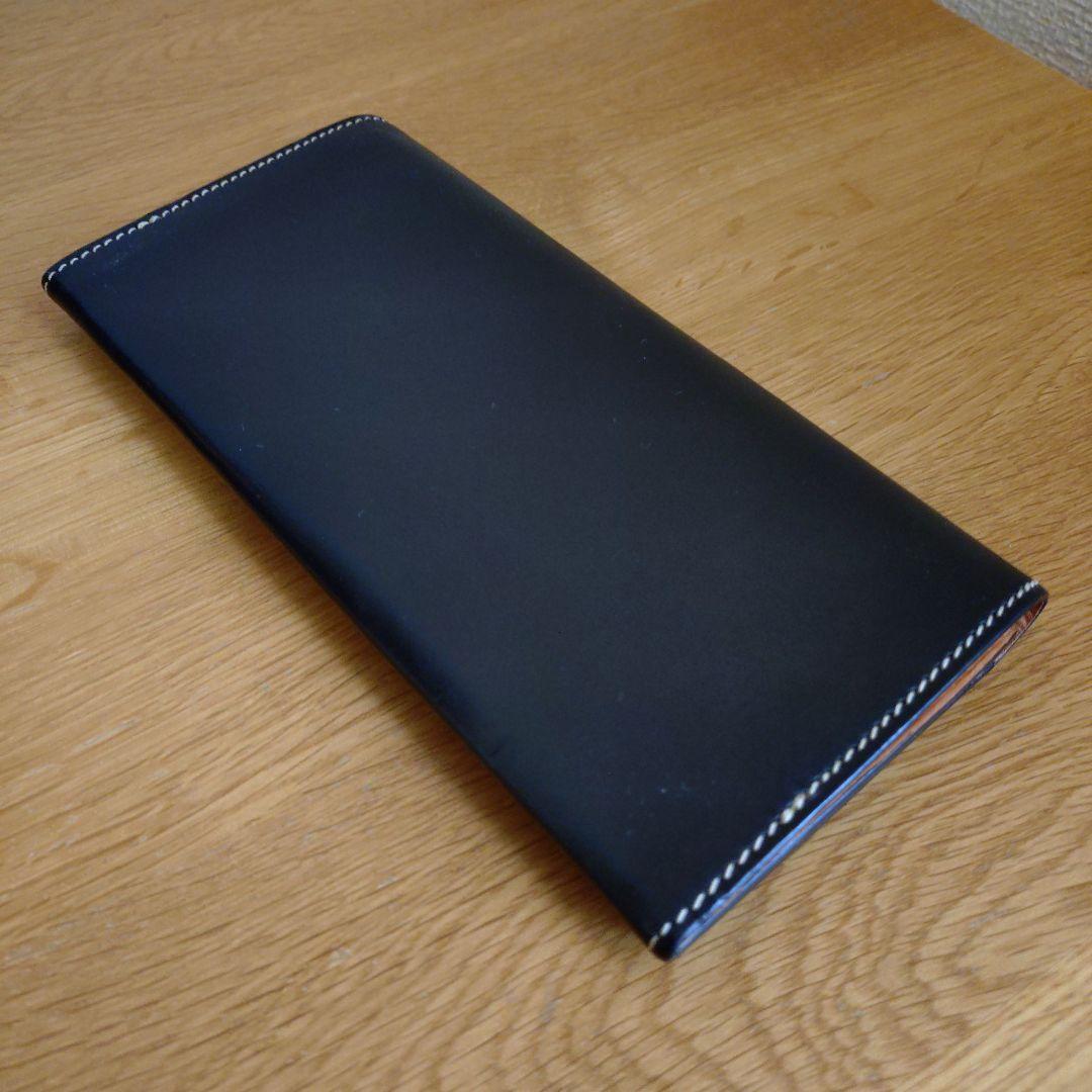 万双ブライドル 長財布　小銭入付　ブラック