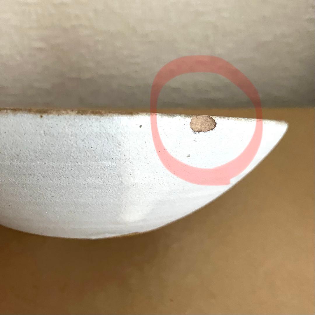 お1人様ご飯もりもり3点セット会津本郷焼き 樹ノ音工房しのぎマット白【お買得‼️】