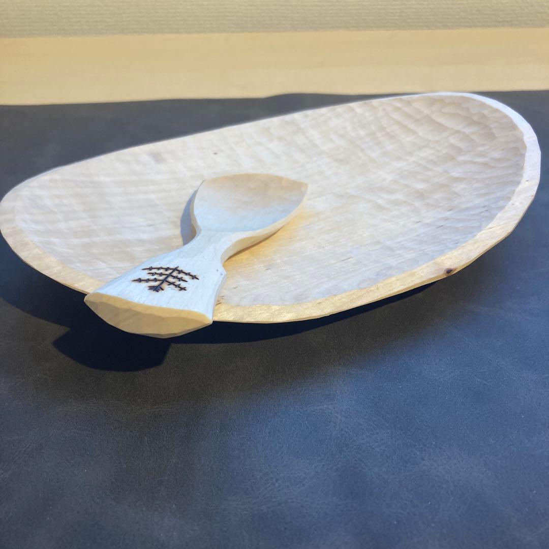 【新品】ソウルオブシベリア　 プレート&スプーン　No.1003