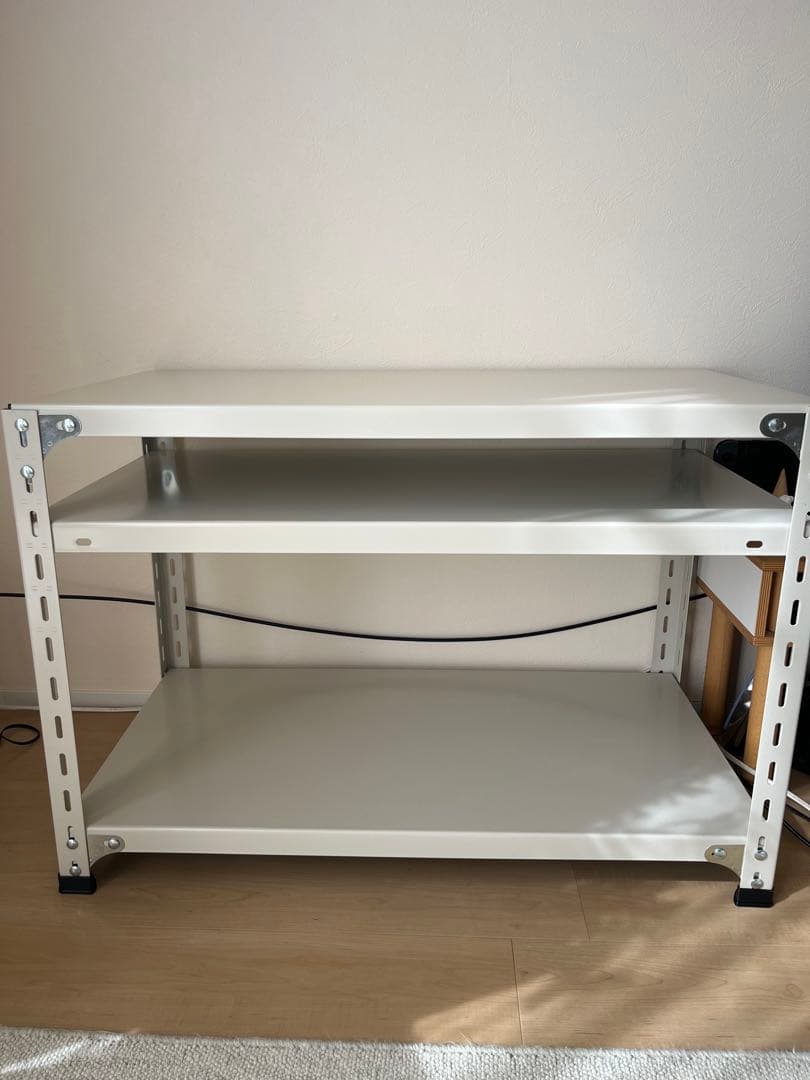 d&department 工業用スチールシェルフ アイボリー