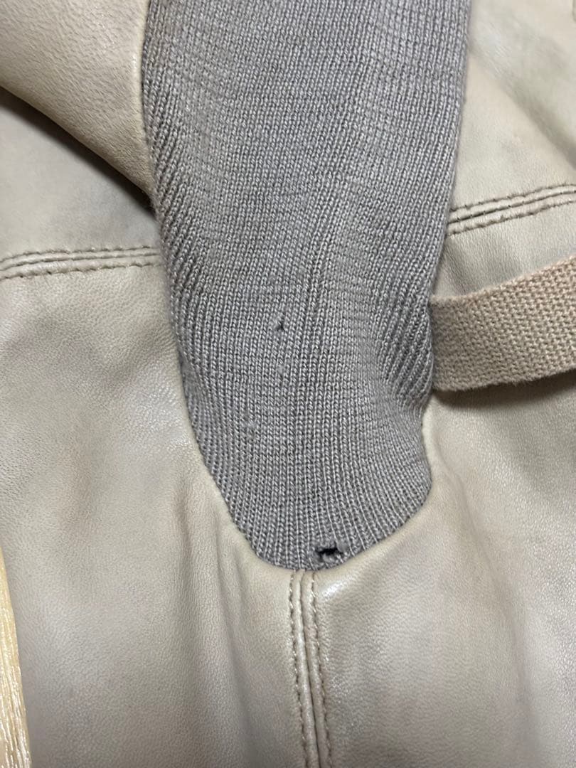 リックオウエンス　レザージャケット　レディース