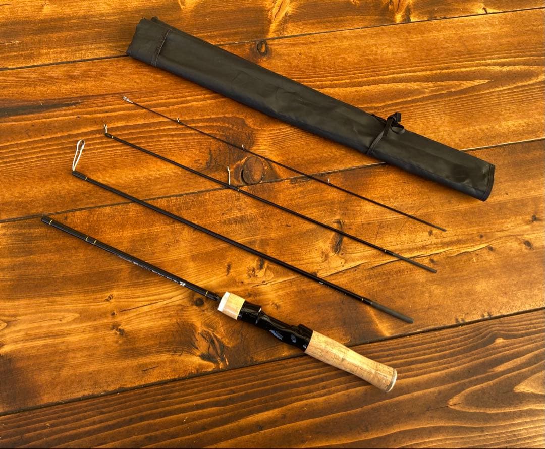 トラウトセット　スピニング　パックロッド　604UL 523UL 長さ調節可能