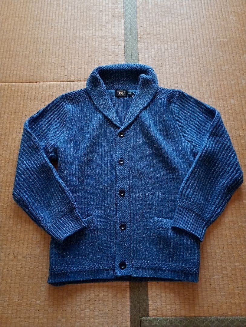 RRL コットン インディゴ ショールカラー　ナバホ　ボルチモア　グランメゾン