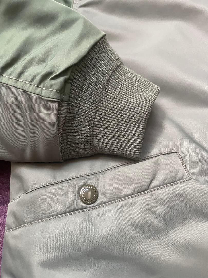 TALONジッパー BEAMS ビームス クレイジーMA-1 ダブルジップ M