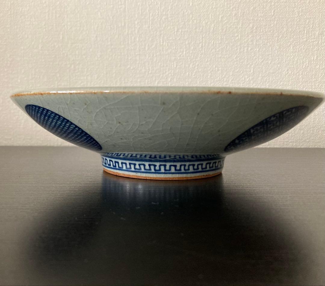 伊万里焼 鍋島焼 虎仙窯 手書き 大皿