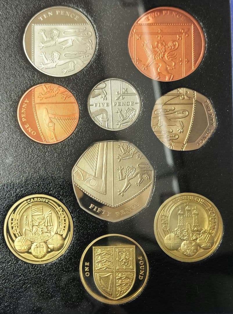 ちゃー★UNITEDKINGDOMPROOF COINSET（2011年）