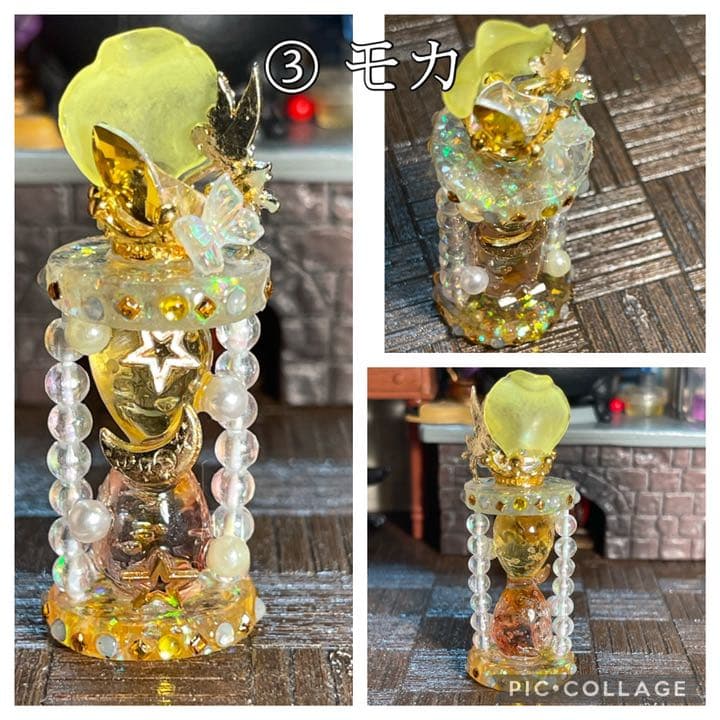 クリスタル時の妖精砂時計