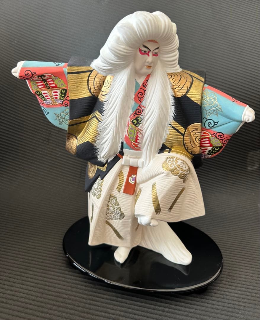 博多人形 歌舞伎 鏡獅子 明正作 人形