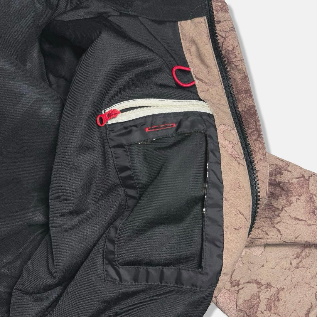 686｜スカル迷彩スノージャケットSスノボウェアシックスエイトシックス