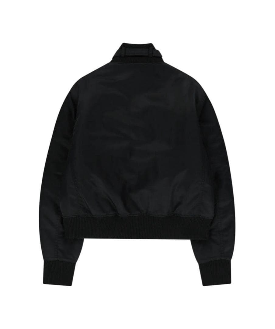 ジャケット・アウター AAKAM High-Neck Bomber Jacket (Black) 2