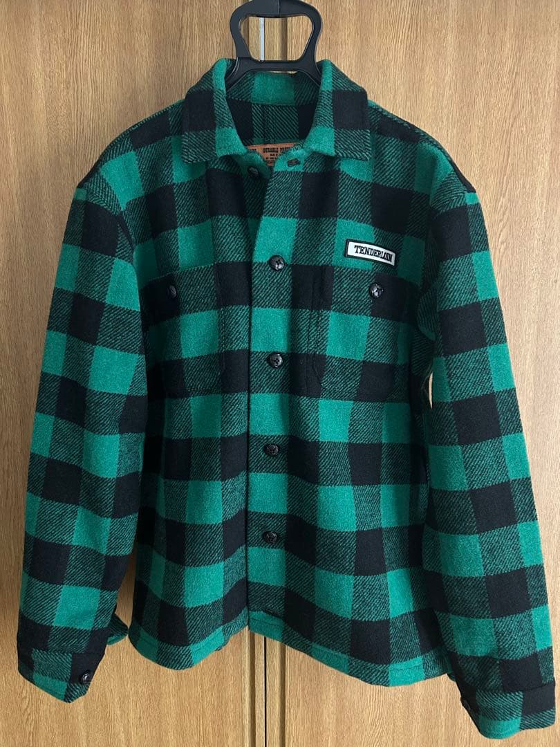 TENDERLOIN/テンダーロイン バッファロージャケット グリーン Mサイズ
