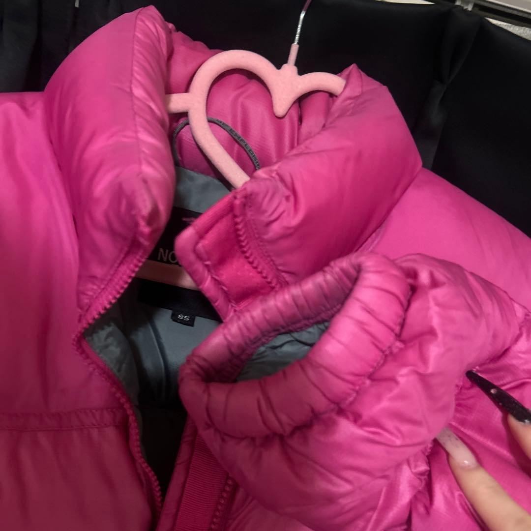 リトルマーメイド THE NORTH FACE ピンク ダウンジャケット