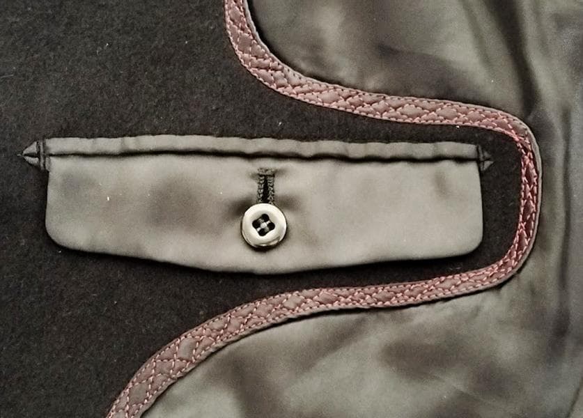 【古着】A.A.RヨウジヤマモトYOHJI YAMAMOTOチェスターコート黒L