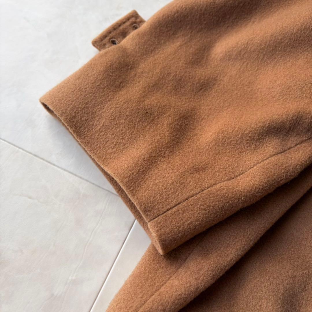 カシミヤ100% CASA DORRA カサドーラ ダブルコート キャメル L