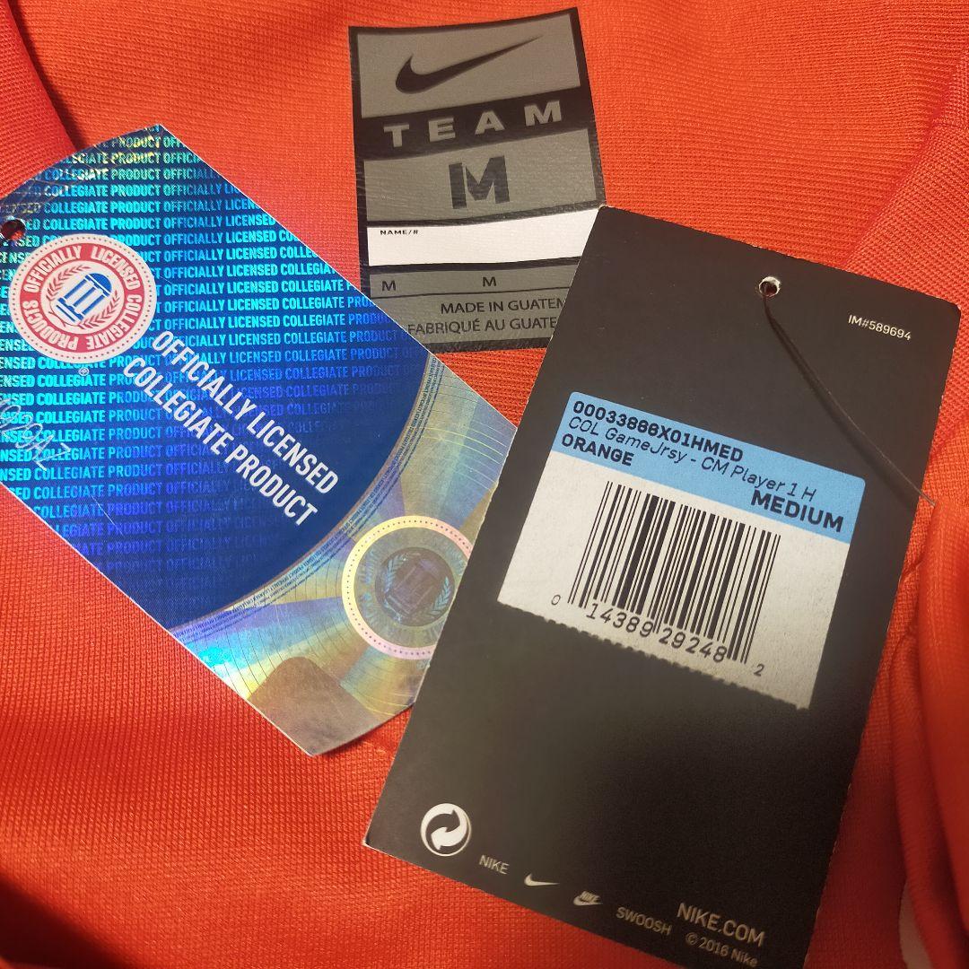 【新品タグ付】 NIKE クレムソン・タイガース アメフト ユニフォーム M