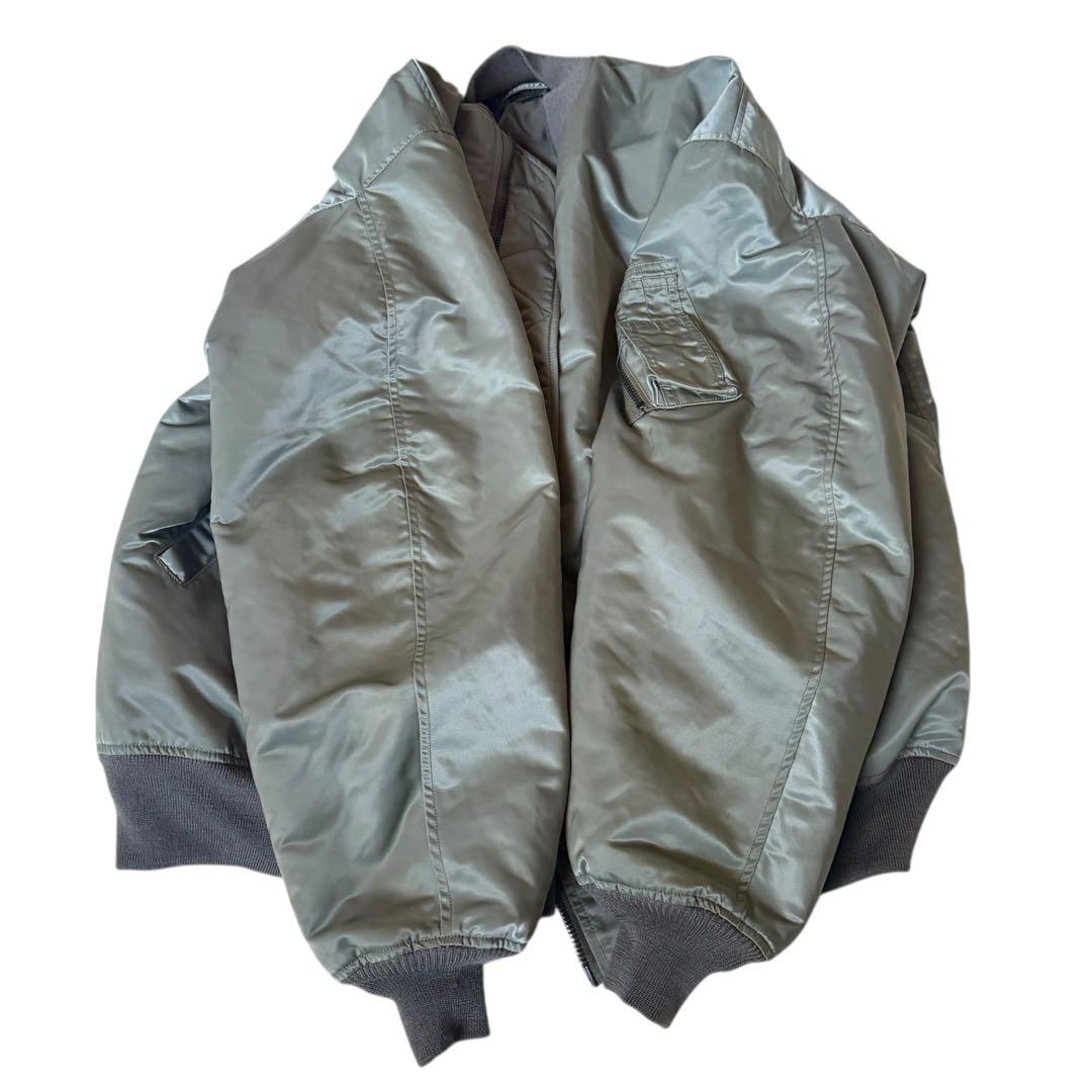 s*7様 ✨美品✨ leno MA-1 サイズ２オリーブ ビックサイズ