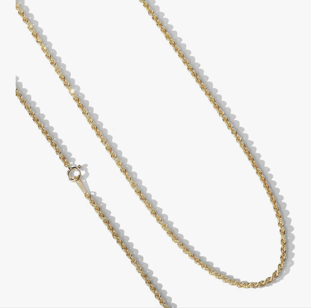 【保証書あり】Speranza 18k ロープネックレス