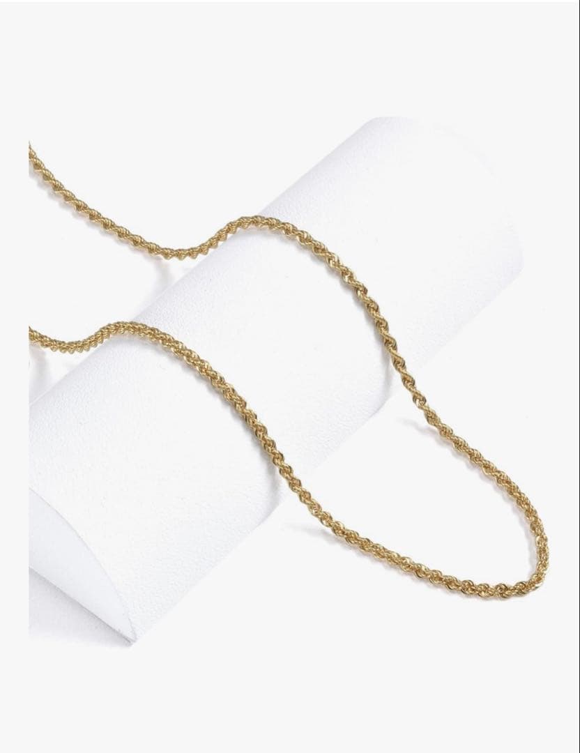 【保証書あり】Speranza 18k ロープネックレス