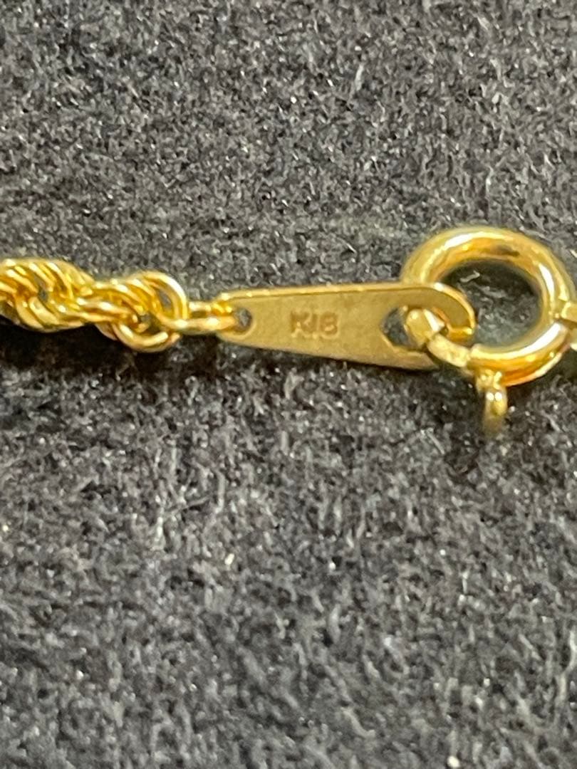 【保証書あり】Speranza 18k ロープネックレス