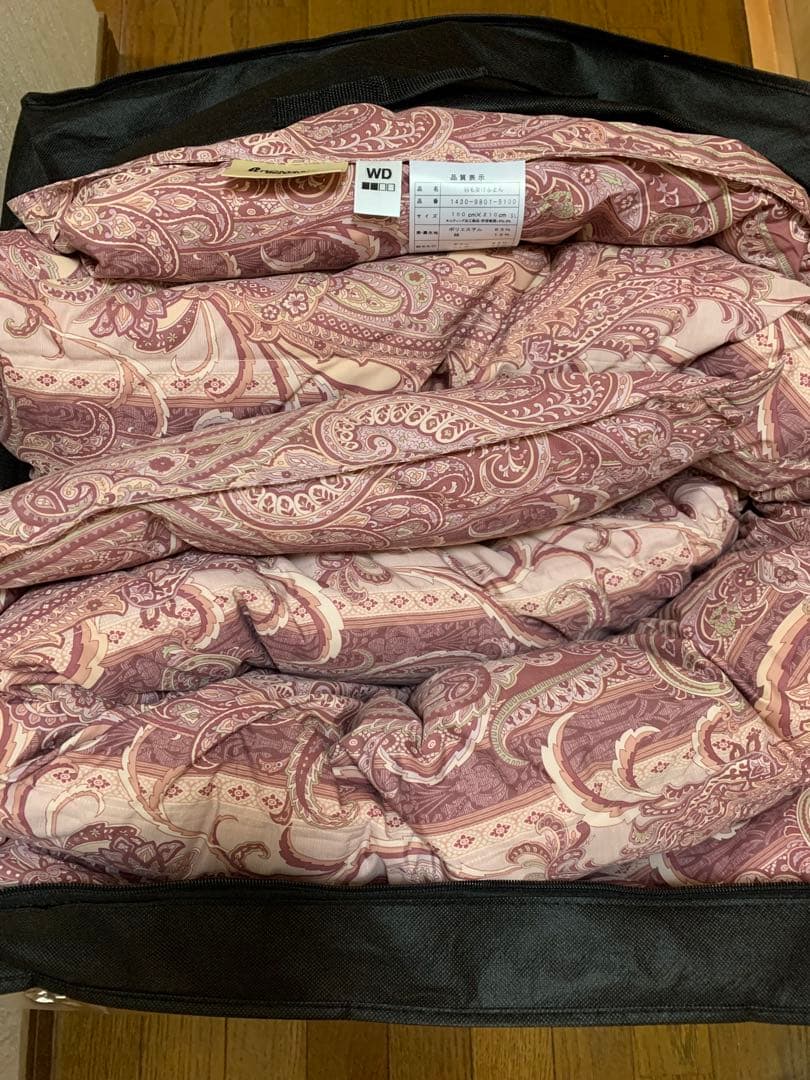 【新品未使用】ロマンス小杉羽毛掛け布団S