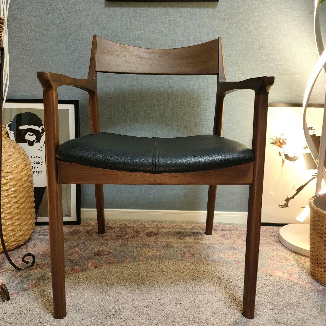 【関家具】ダイニングチェア ウォールナット 無垢材 天然木