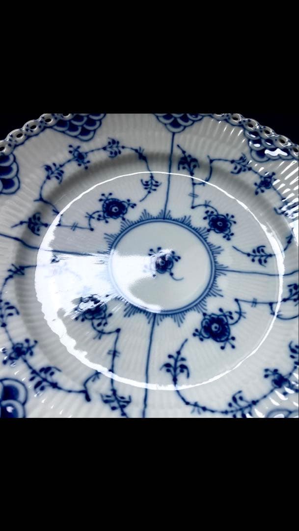 ピーちゃんママ‼️ ロイヤルコペンハーゲンブルーフルーテッドフルレース19