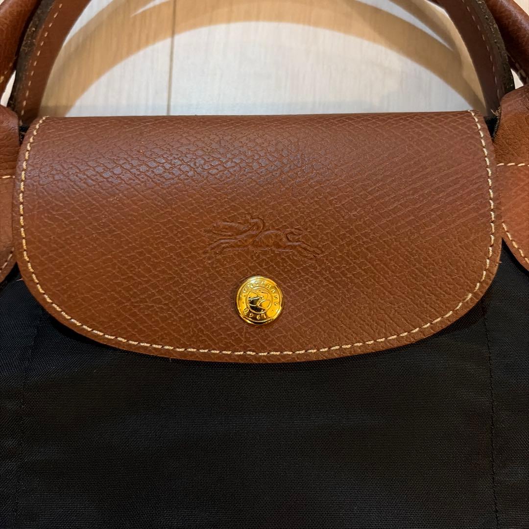 ロンシャン　ル・プリアージュ　XL トラベルバッグ　ブラック