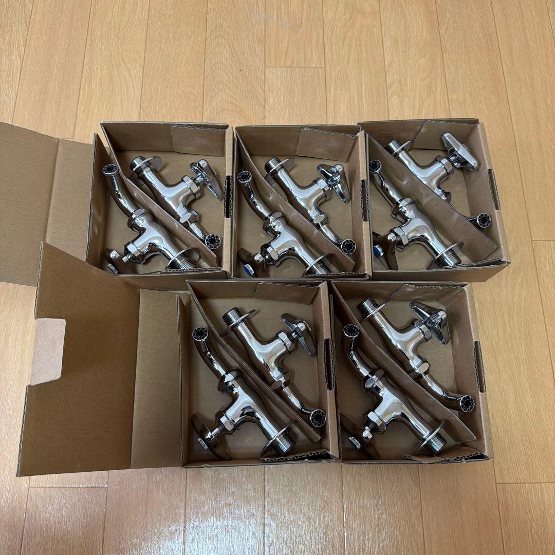 KVK K11 吐水口回転形水栓　１０個　 蛇口 単水栓　万能ホーム水栓