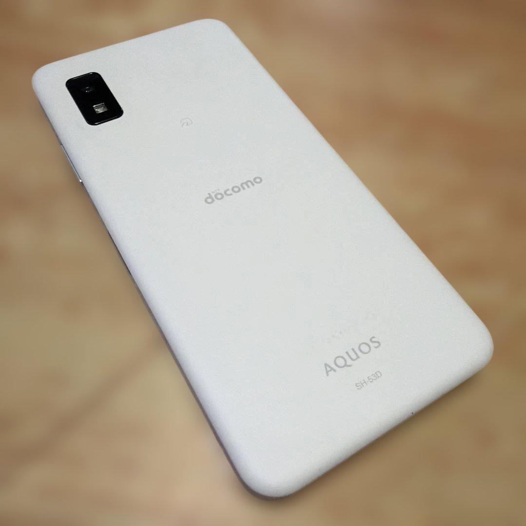 AQUOS docomo SH-53D ホワイト 5G