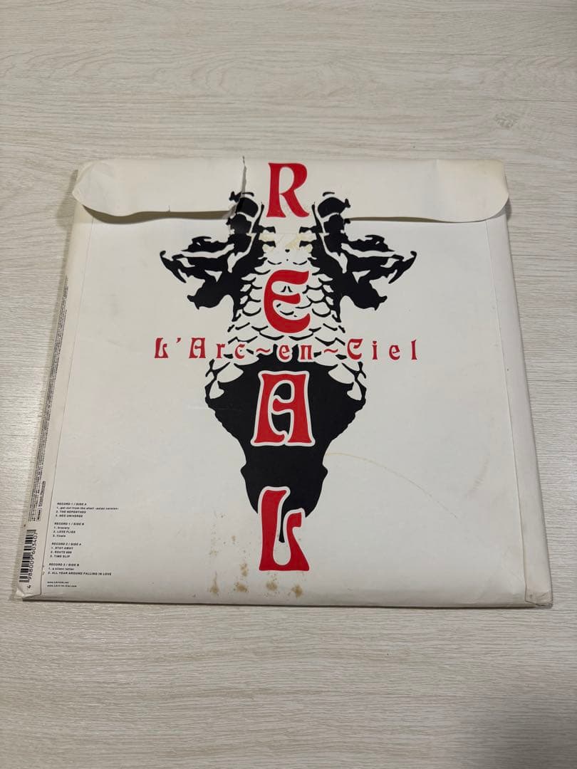 L'Arc〜en〜Ciel REAL レコード　LP