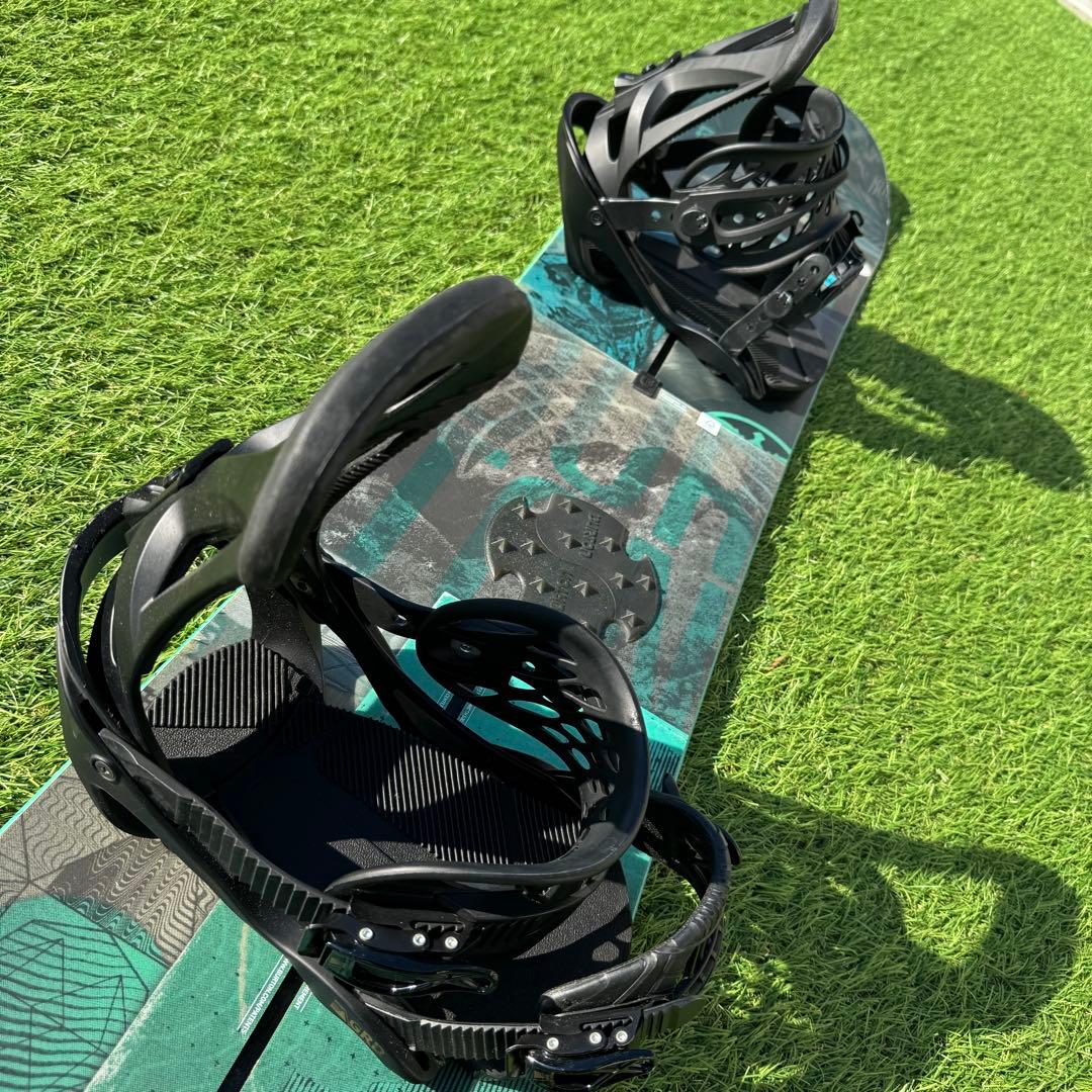 バートン ディセンダント 155cm バインディングセット　JOYNT S/M