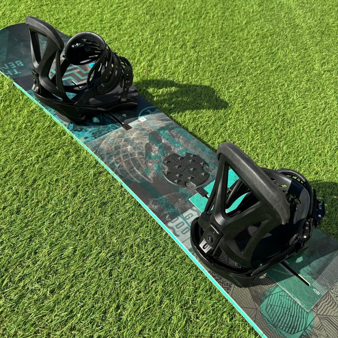 バートン ディセンダント 155cm バインディングセット　JOYNT S/M