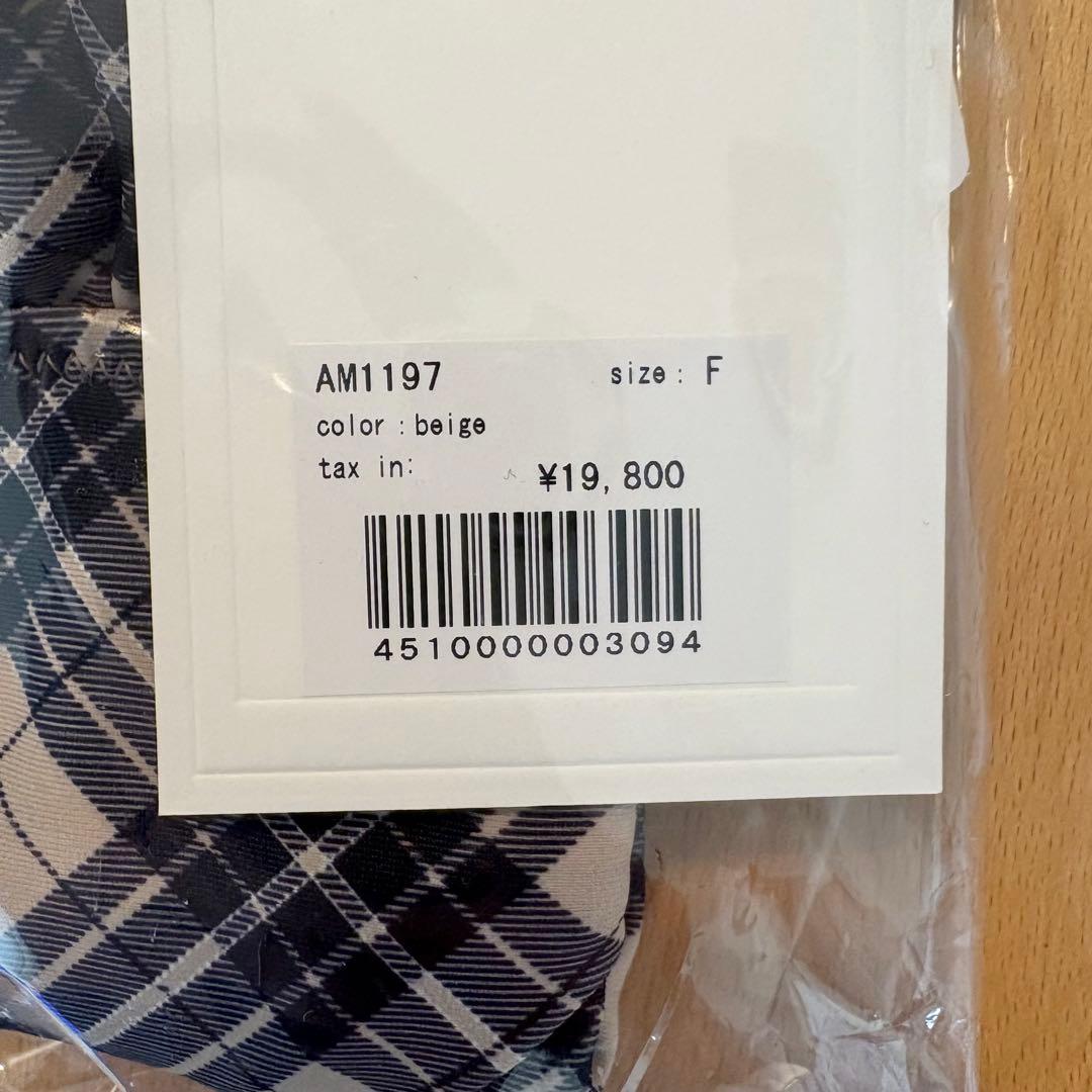 andmary Nadia check swimsuit アンドマリー 水着