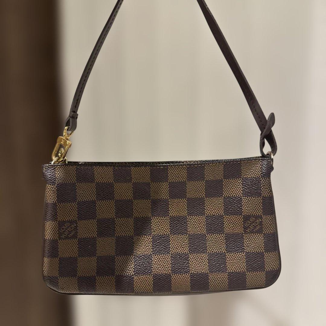 ダミエ　アクセサリーポーチ