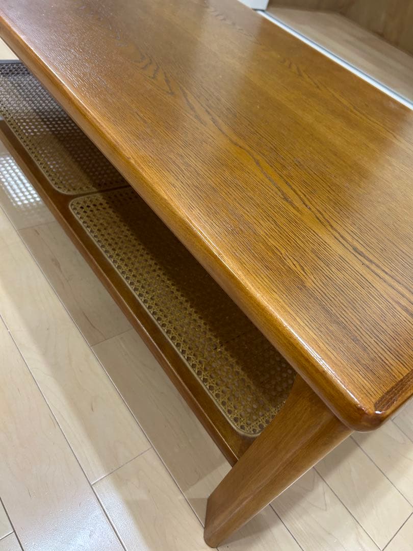 カリモク家具 karimoku リビングテーブル センター ローテーブル 籐