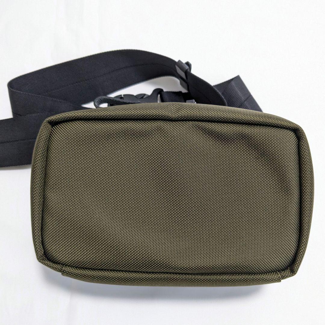 カワニシカバン　lauff​　ラフ　コーデュラ　カーキ　ボディバック　ナイロン