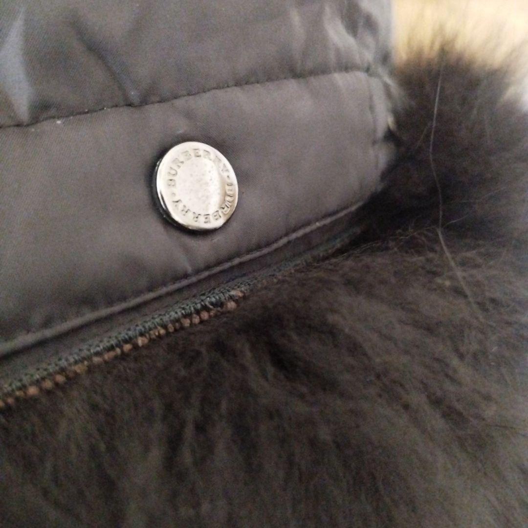 優子様　BURBERRY LONDON フォックスファー 3wayダウンベスト